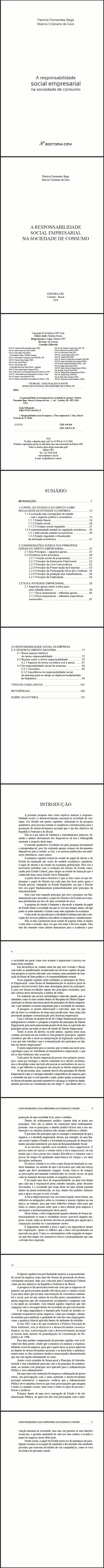 A RESPONSABILIDADE SOCIAL EMPRESARIAL NA SOCIEDADE DE CONSUMO